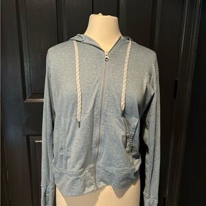 Kirkland Signature Blue Zip Up Sweater